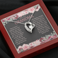 Heart Pendant Necklace - Birthday Gift for Grandma or Grandmother, Nana Meemaw Mimi Present GMX9