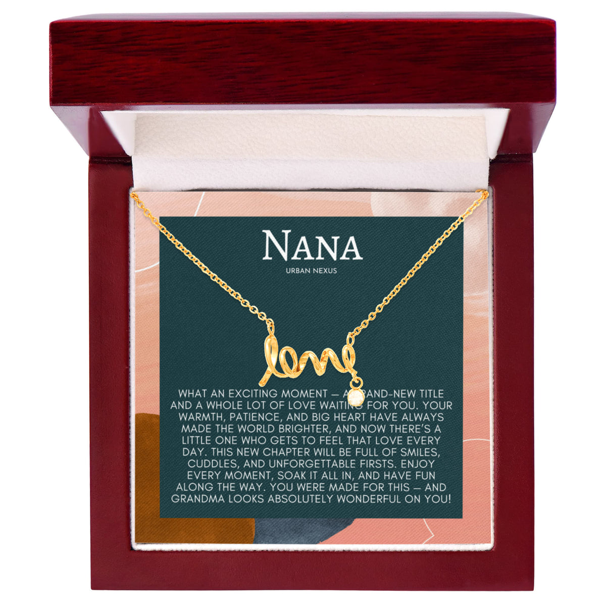 Grandmother Charm Necklace GMX10