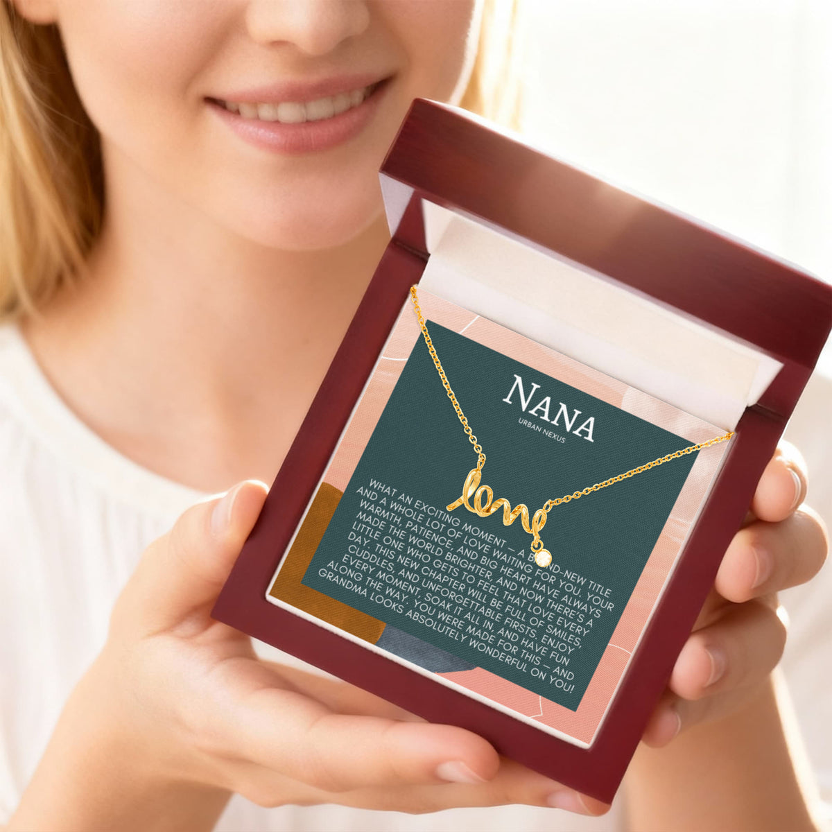 Grandmother Charm Necklace GMX10