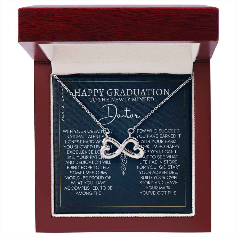 Doctor Doctorate Graduation Gift for Her Necklace Jewelry Present GHX13