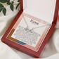 Double Heart Delicate Necklace | Grandmother, Grandma, Granny, Nana, Meemaw