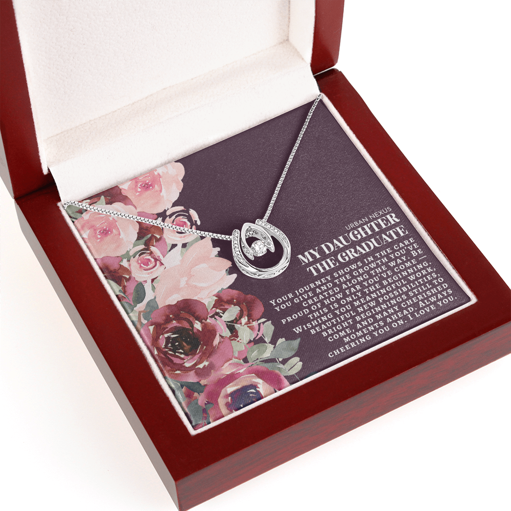 Horseshoe Necklace | Graduation Gift for My Daughter GHX2