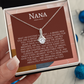 Ribbon Pendant Necklace - Birthday Gift for Grandma or Grandmother, Nana Meemaw Mimi Present GMX6