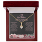 Ribbon Pendant Necklace | Sister, Adopted or Step Sister Graduation GHX6