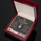 Ribbon Pendant Necklace | Sister, Adopted or Step Sister Graduation GHX6