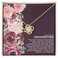 Love Knot Necklace - Birthday Gift for Grandma or Grandmother, Nana Meemaw Mimi Present GMX12