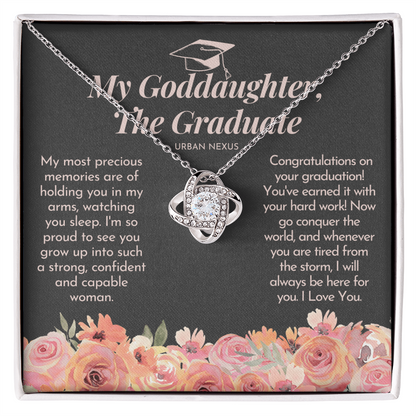 Love Knot Necklace | Graduation Gift for My Goddaughter GHX4