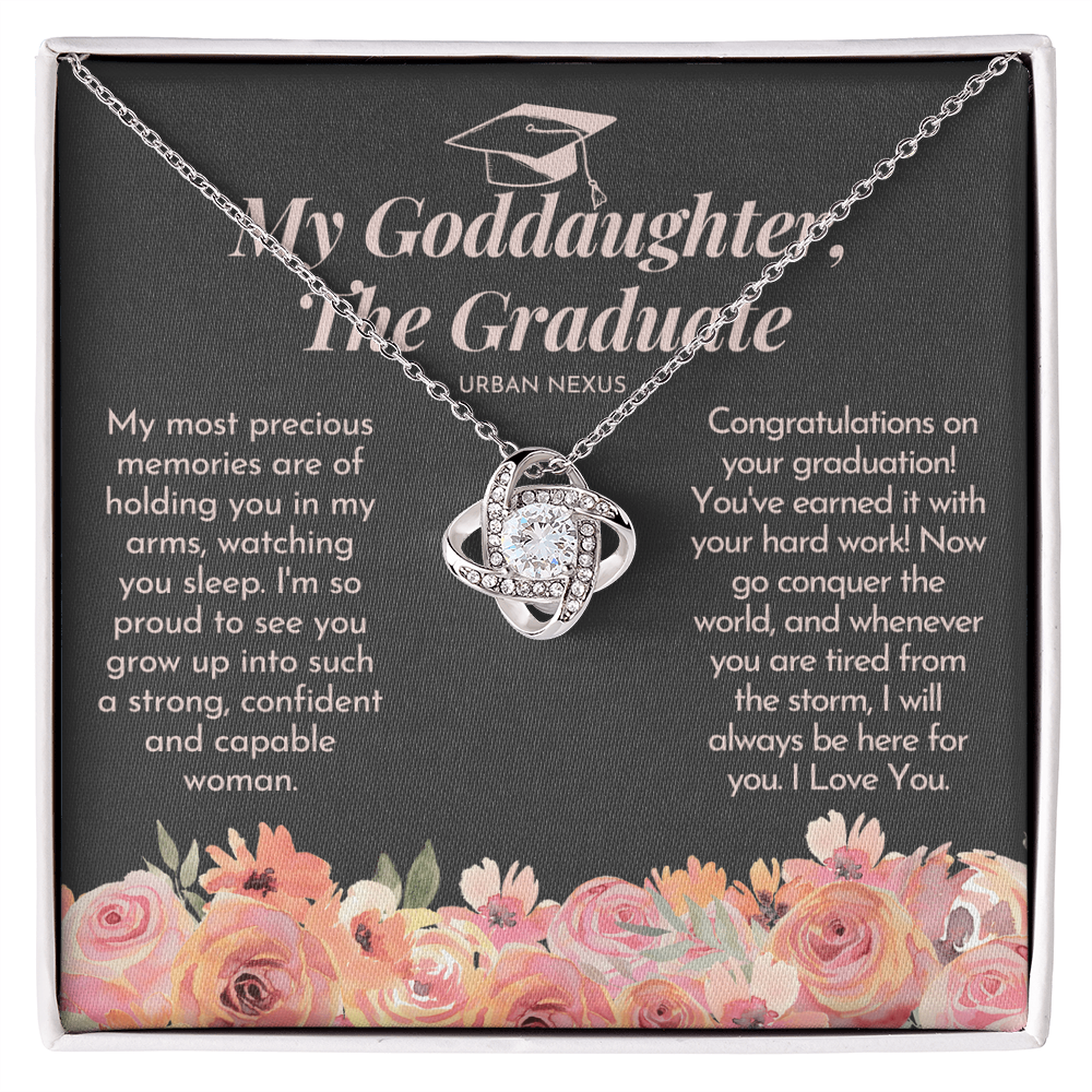 Love Knot Necklace | Graduation Gift for My Goddaughter GHX4