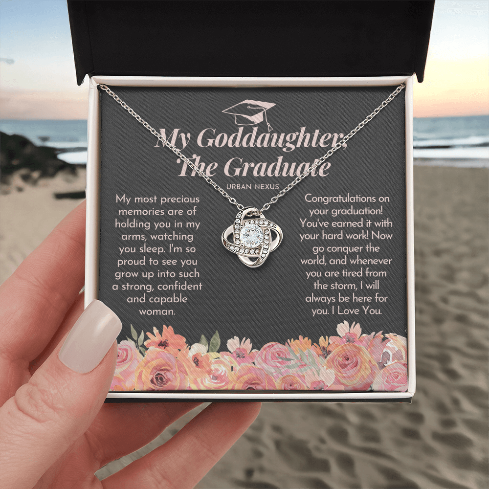 Love Knot Necklace | Graduation Gift for My Goddaughter GHX4