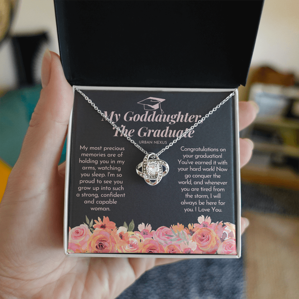 Love Knot Necklace | Graduation Gift for My Goddaughter GHX4