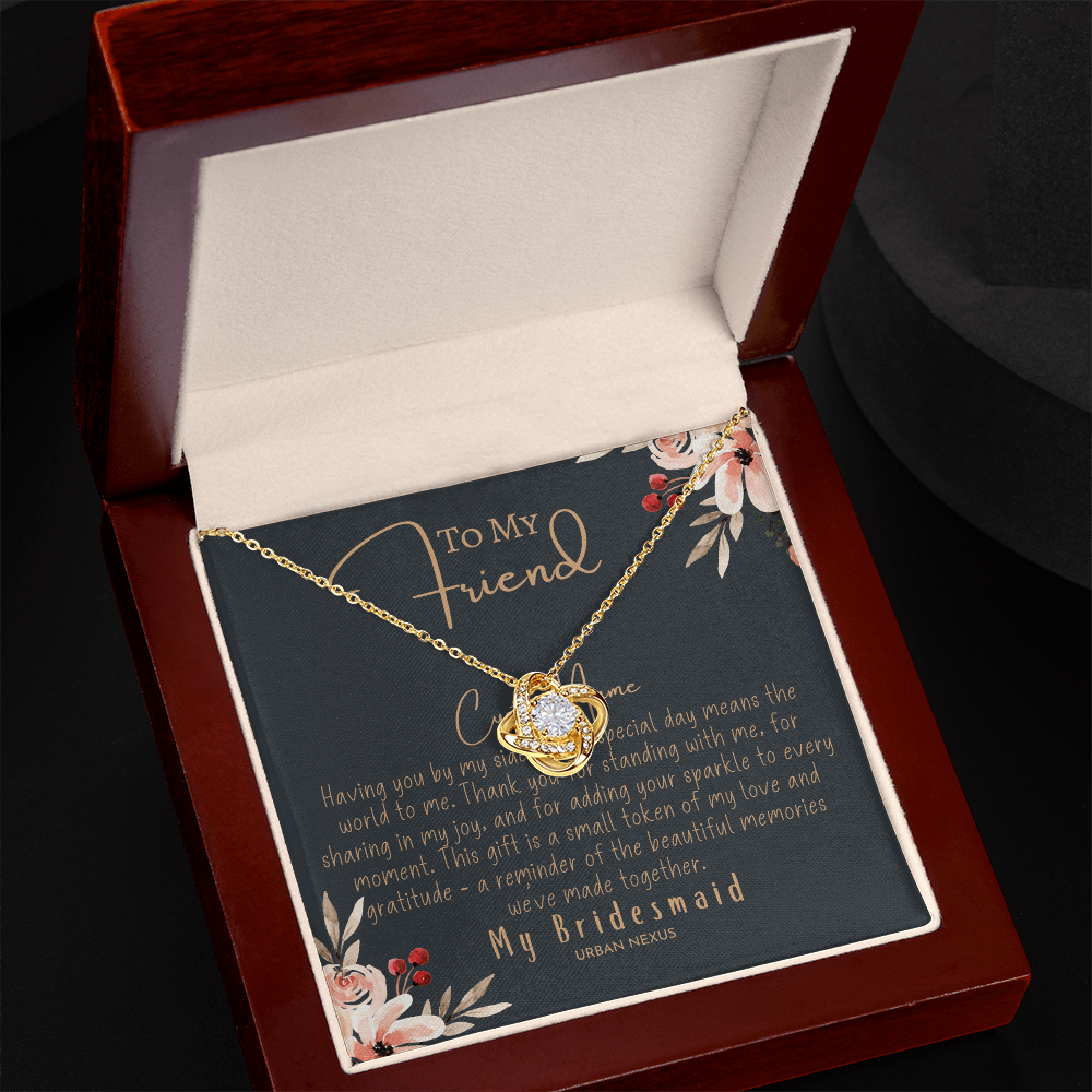 Love Knot Necklace | My Friend My Bridesmaid BMG9