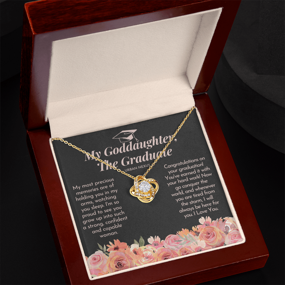 Love Knot Necklace | Graduation Gift for My Goddaughter GHX4