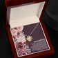 Love Knot Necklace - Birthday Gift for Grandma or Grandmother, Nana Meemaw Mimi Present GMX12