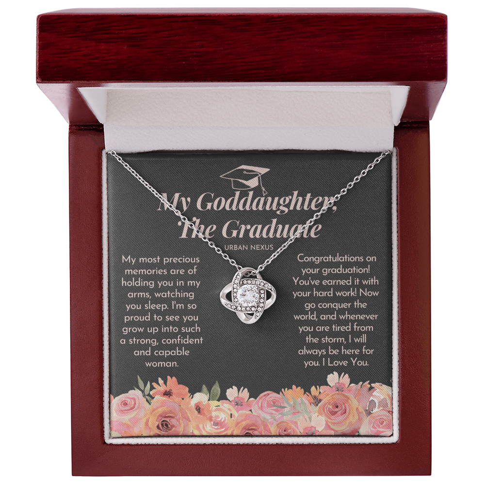 Love Knot Necklace | Graduation Gift for My Goddaughter GHX4