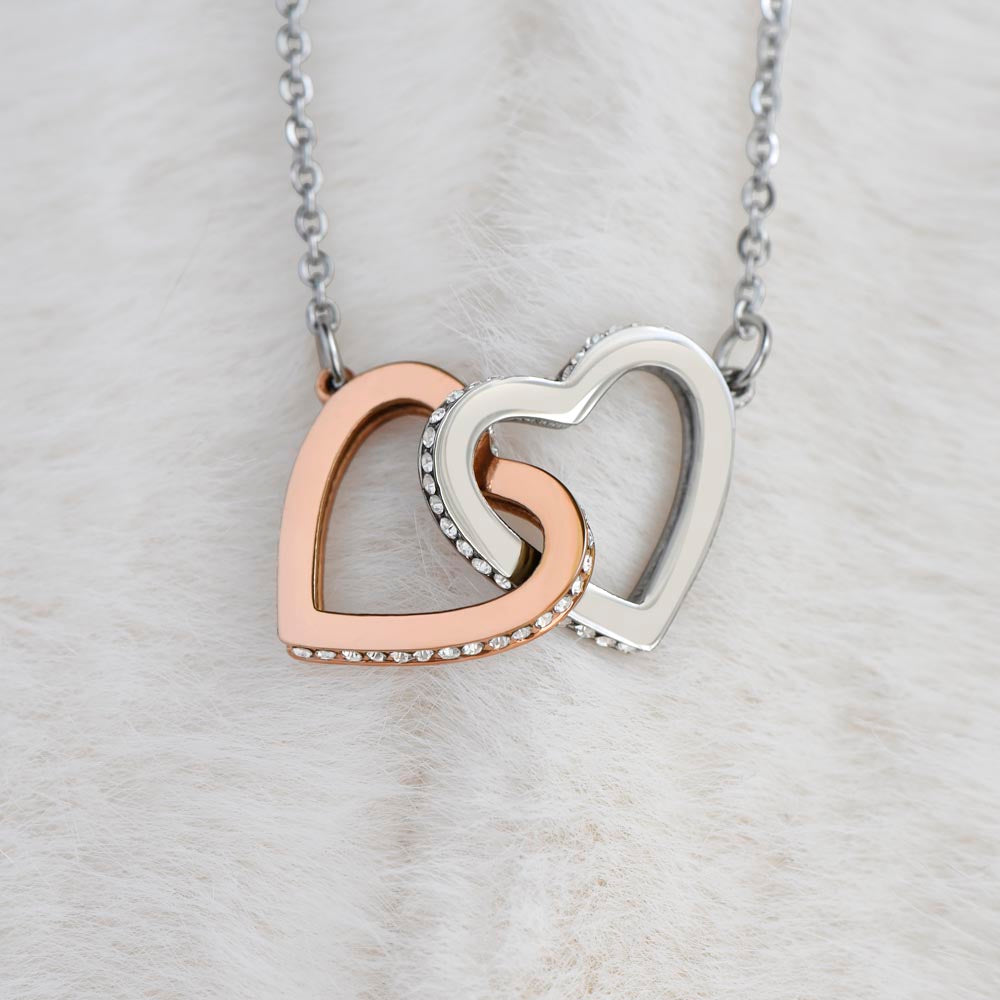 Linked Hearts Charm Necklace | Grandmother, Granny, Nana, Meemaw