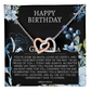 Linked Hearts Charm Necklace | Grandmother, Granny, Nana, Meemaw