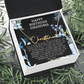 Horizontal Custom Name Necklace | Grandma