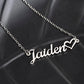 Heart Name Necklace | Grandmother