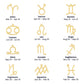 Grandmother Dainty Necklace | Horoscope, Zodiac, Star Sign