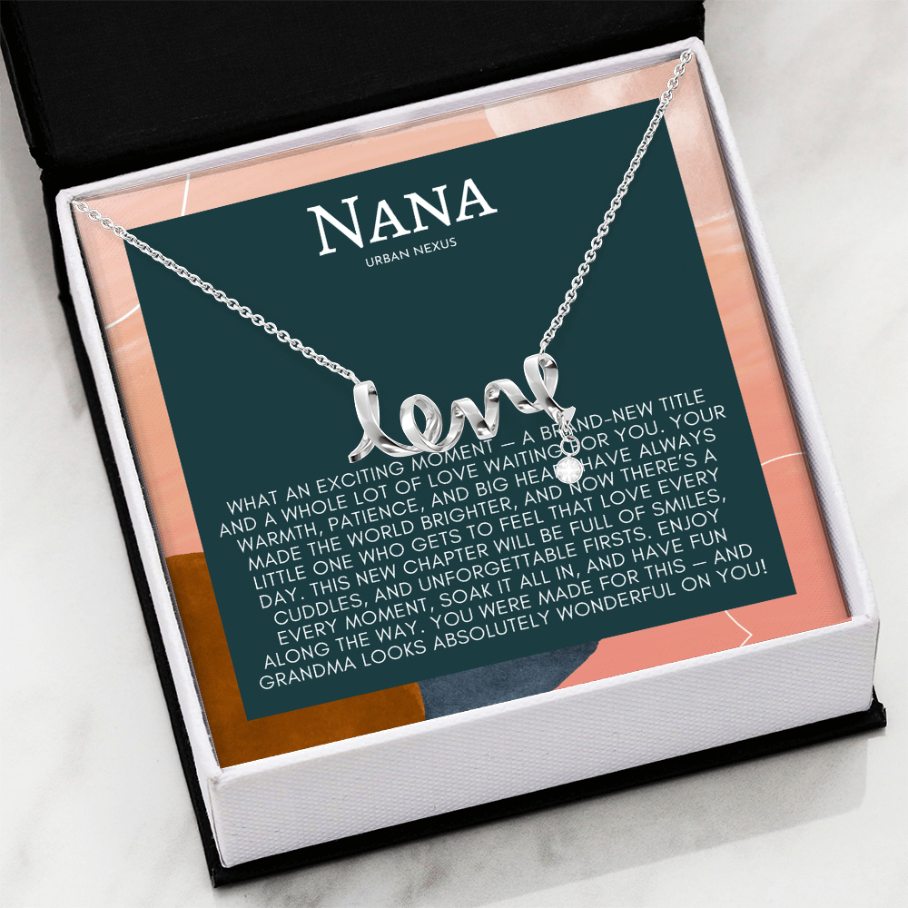 Grandmother Charm Necklace GMX10