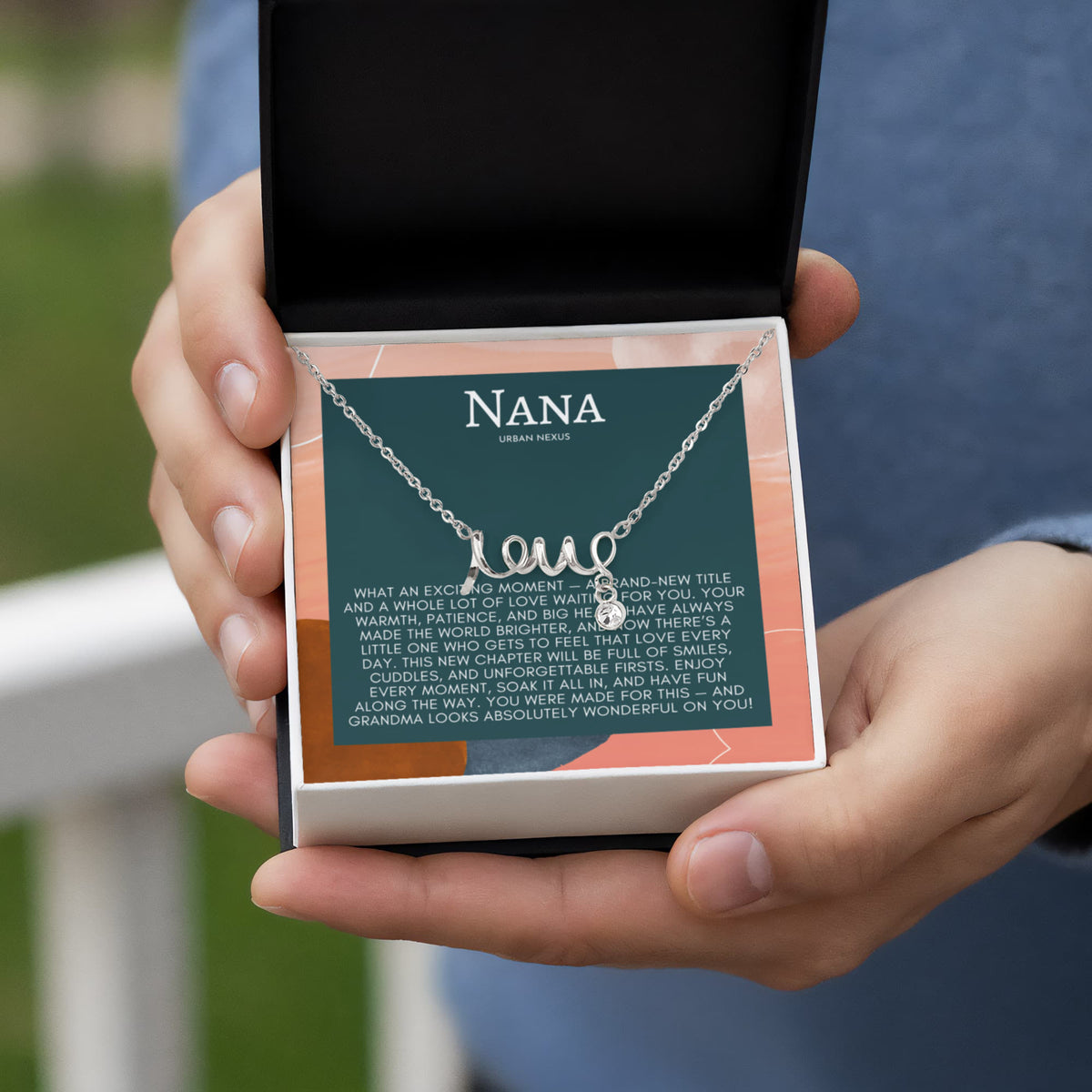 Grandmother Charm Necklace GMX10