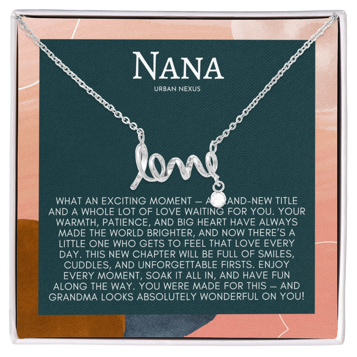 Grandmother Charm Necklace GMX10