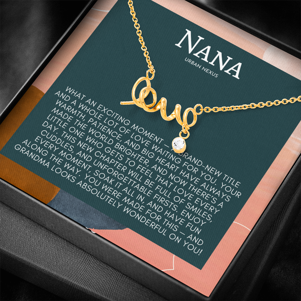 Grandmother Charm Necklace GMX10