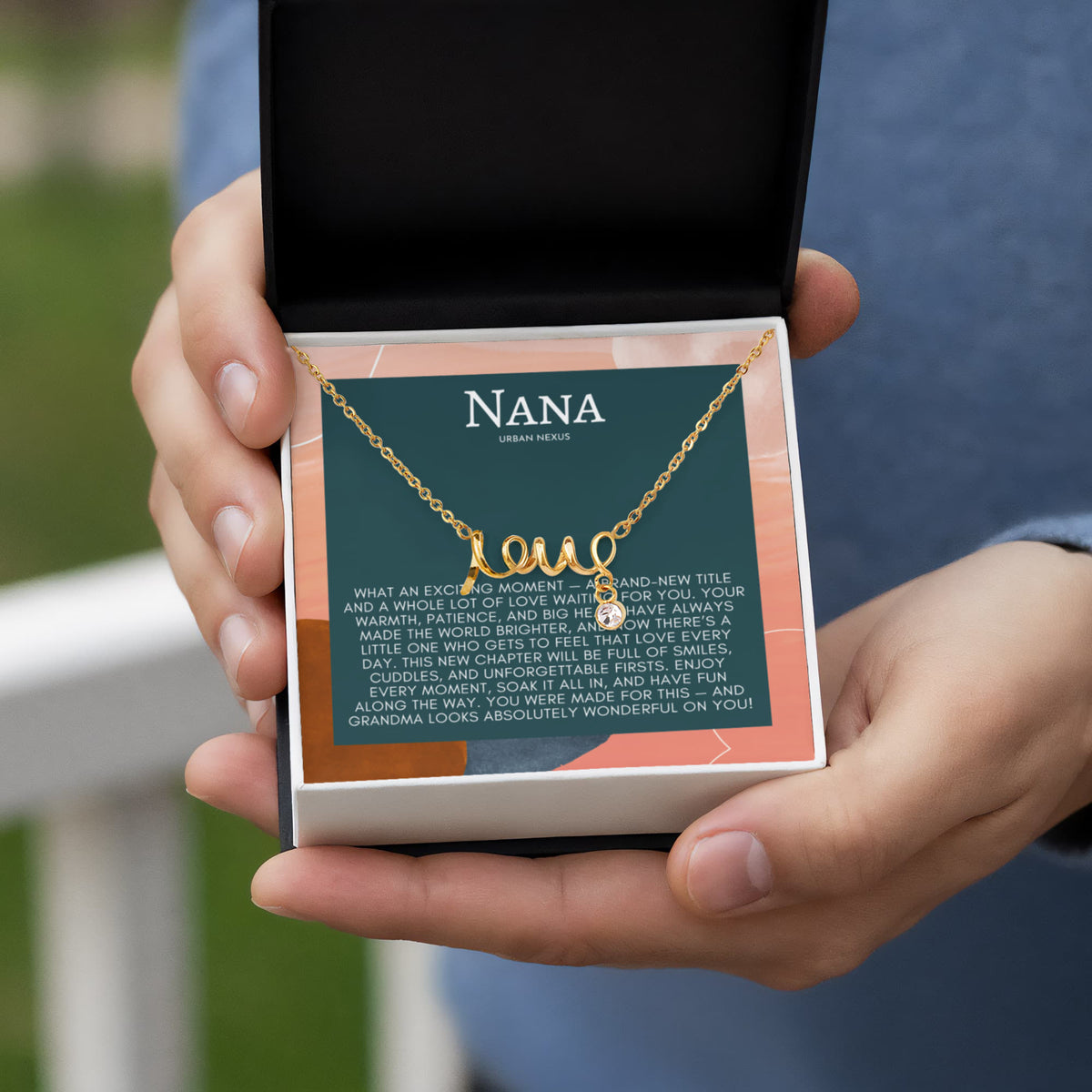 Grandmother Charm Necklace GMX10