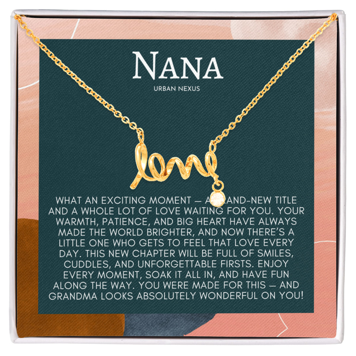 Grandmother Charm Necklace GMX10