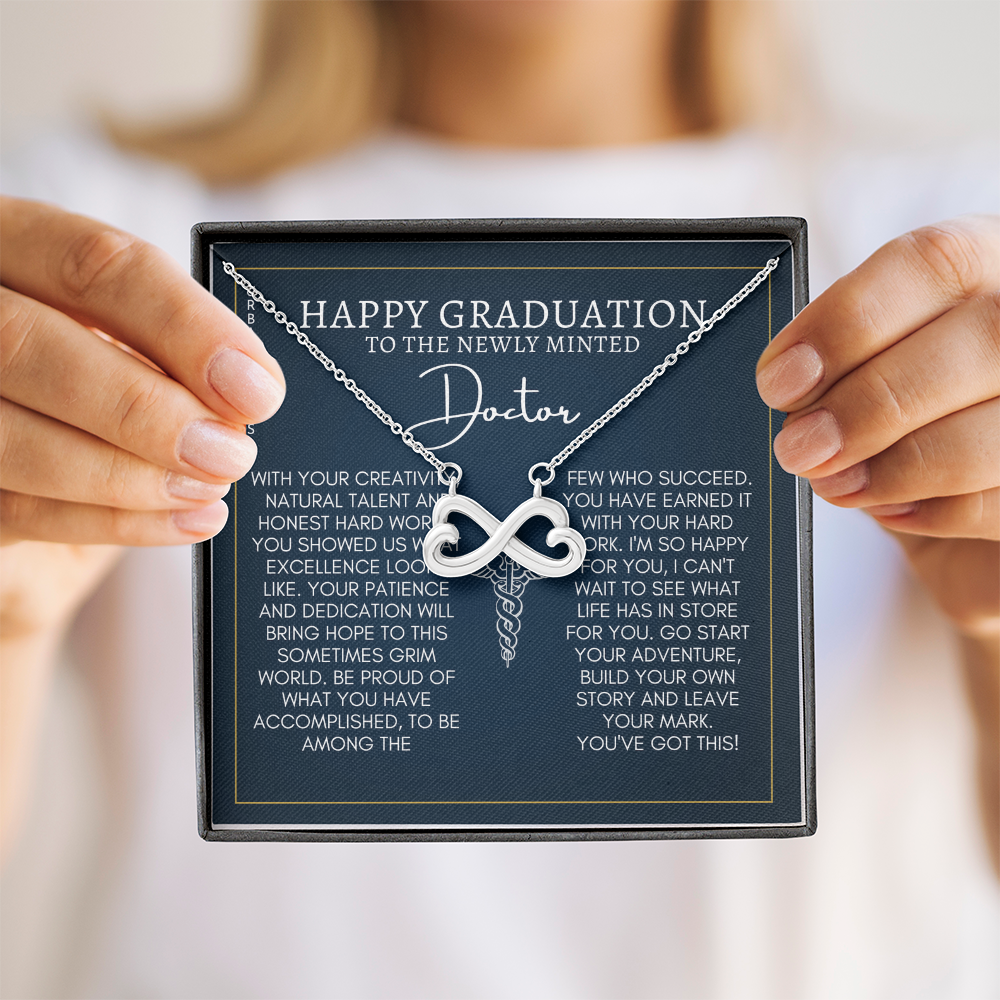 Doctor Doctorate Graduation Gift for Her Necklace Jewelry Present GHX13