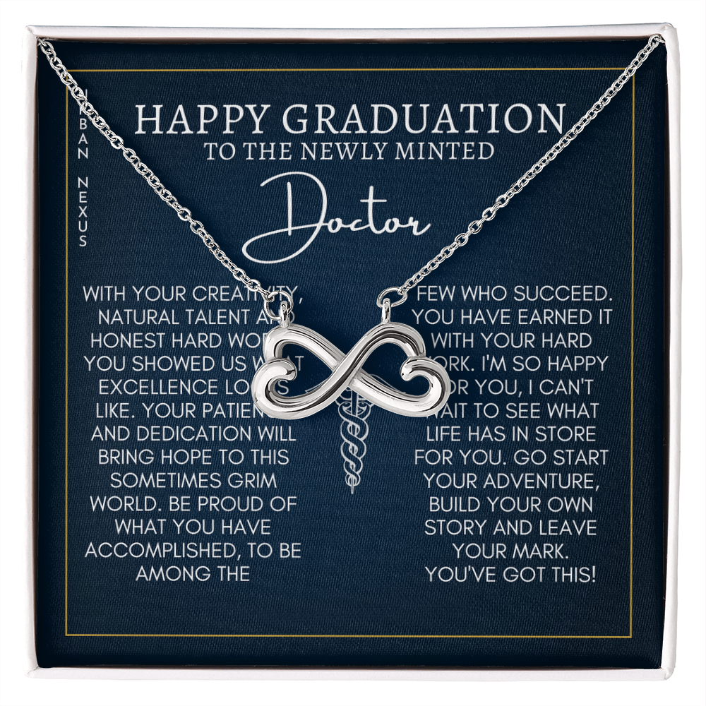 Doctor Doctorate Graduation Gift for Her Necklace Jewelry Present GHX13