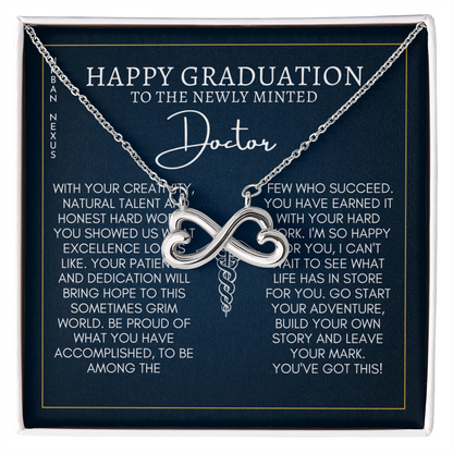 Doctor Doctorate Graduation Gift for Her Necklace Jewelry Present GHX13
