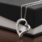 Heart Pendant Necklace | College High School Graduation Gift Idea for Her GHX5