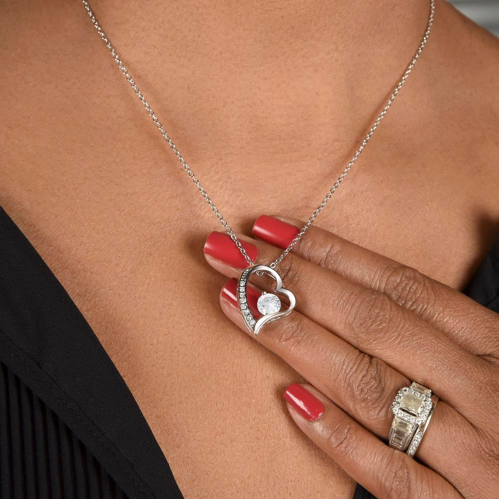 Heart Pendant Necklace - Birthday Gift for Grandma or Grandmother, Nana Meemaw Mimi Present GMX9