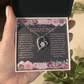 Heart Pendant Necklace - Birthday Gift for Grandma or Grandmother, Nana Meemaw Mimi Present GMX9