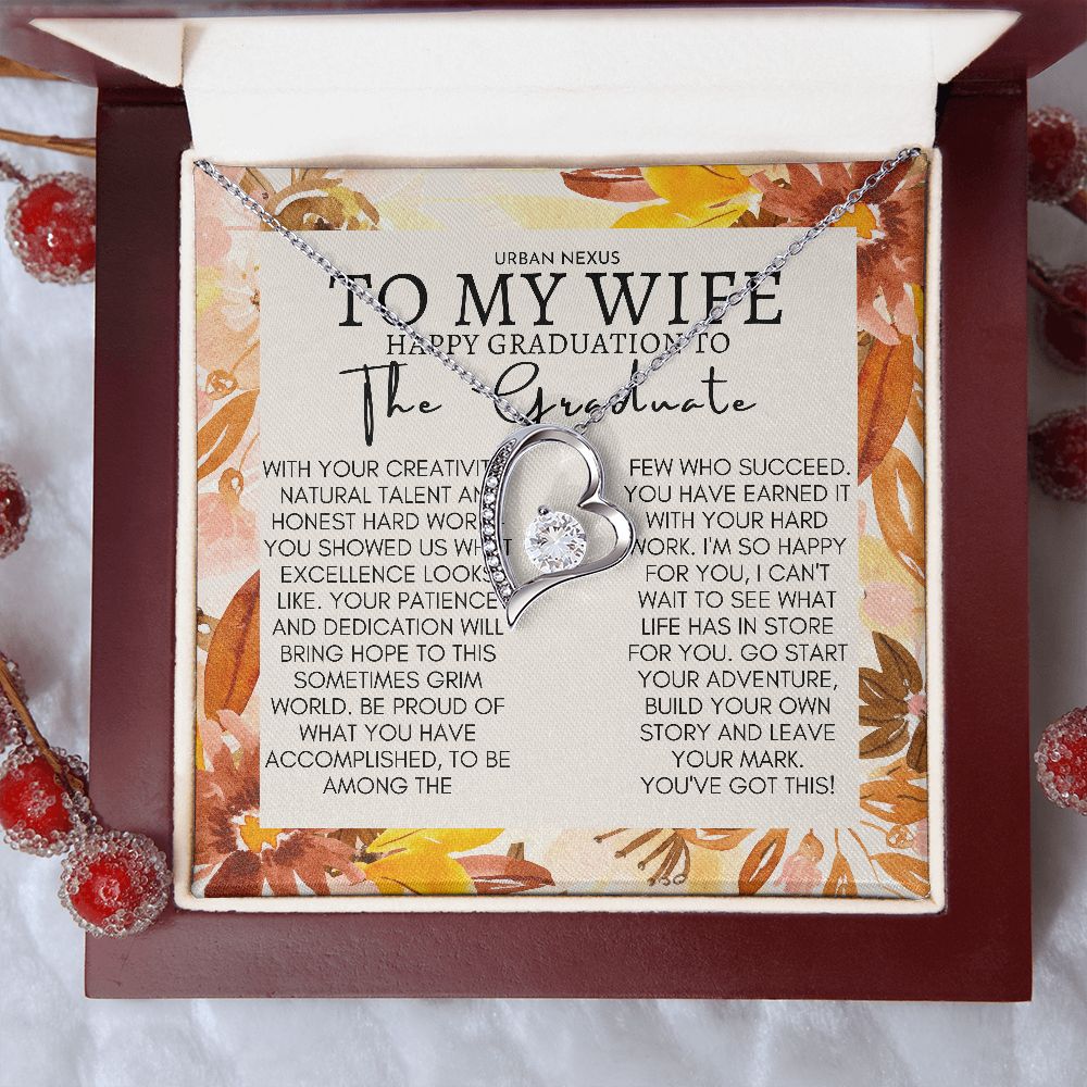 Heart Shape Pendant Best Graduation Gifts For Wife | Convocation Gifts For Her Sa2 - Urban Nexus Store