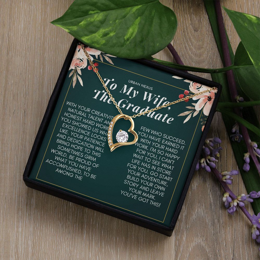 Heart Shape Pendant Good Graduation Gifts For Wife | Convocation Gifts For Her Sa3 - Urban Nexus Store