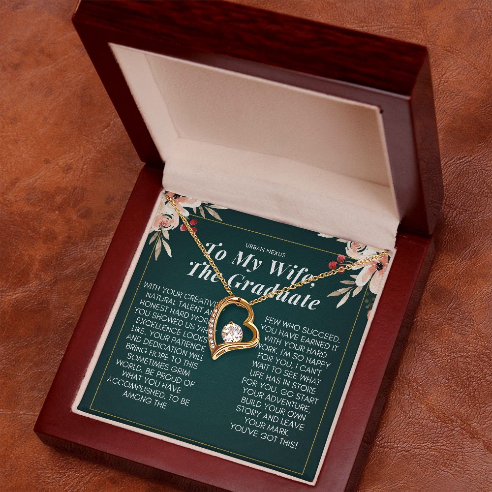 Heart Shape Pendant Good Graduation Gifts For Wife | Convocation Gifts For Her Sa3 - Urban Nexus Store