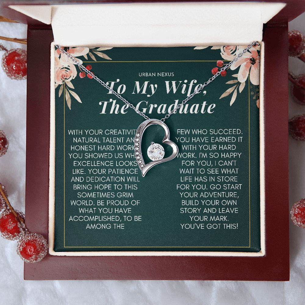 Heart Shape Pendant Good Graduation Gifts For Wife | Convocation Gifts For Her Sa3 - Urban Nexus Store